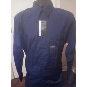 Van Heusen Wrinkle Free Poplin Men's Dress Shirt Regular fit. 16 34/35 (XL) New